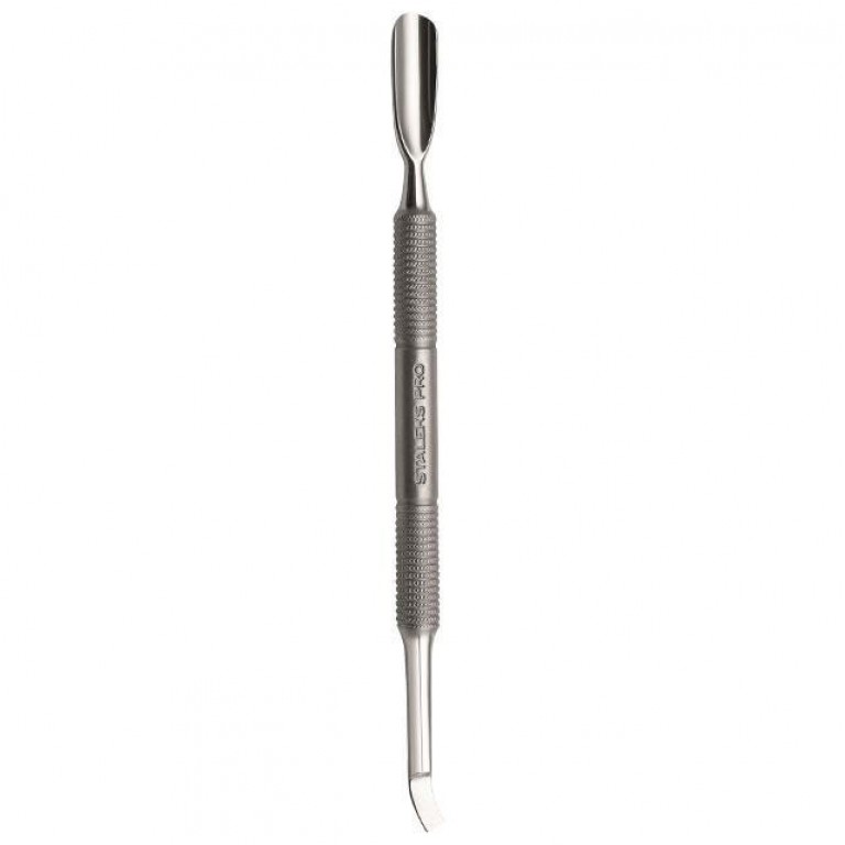 Staleks Pro Expert 30/4.2 Cuticle Pusher (Rounded Pusher And Bent Blade)
