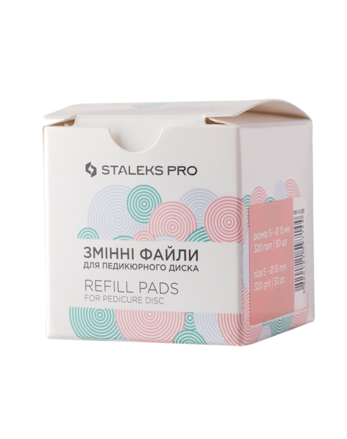 STALEKS REFILL PADS FOR PEDICURE DISC STALEKS PRO S (50 PCS) - 320 grit